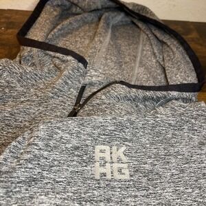 Alaskan Hardgear Men's‎ Medium 1/4 Zip Pullover Hoodie Meltwater Heather Gray